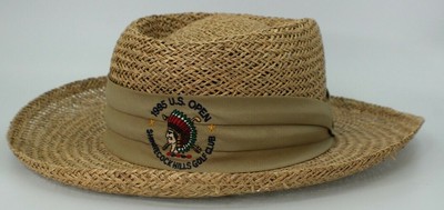 ping straw golf hat